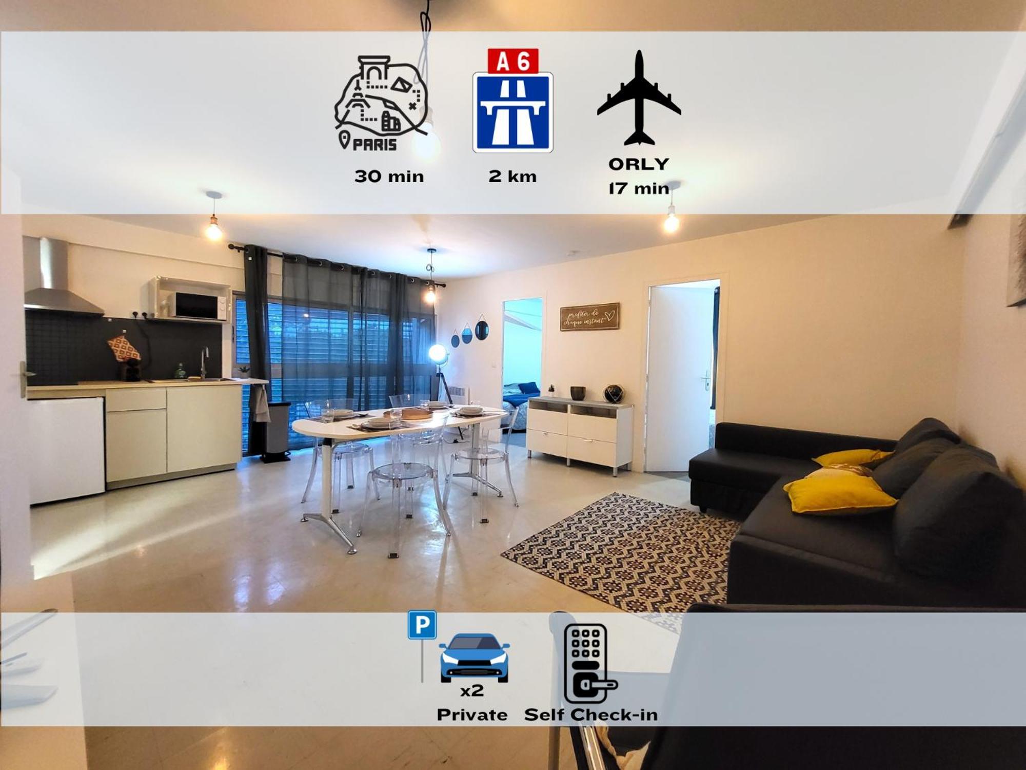 Les Entrepreneurs - Appartements Neufs Et Spacieux, Proche Rer C Et Aeroport Orly Morangis  Extérieur photo