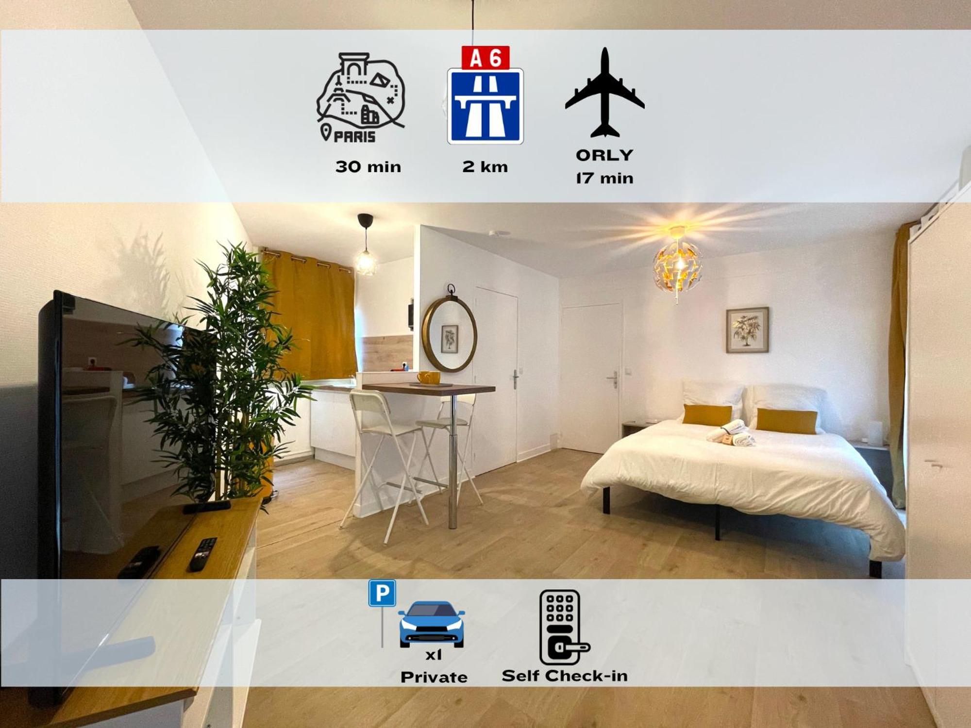 Les Entrepreneurs - Appartements Neufs Et Spacieux, Proche Rer C Et Aeroport Orly Morangis  Extérieur photo